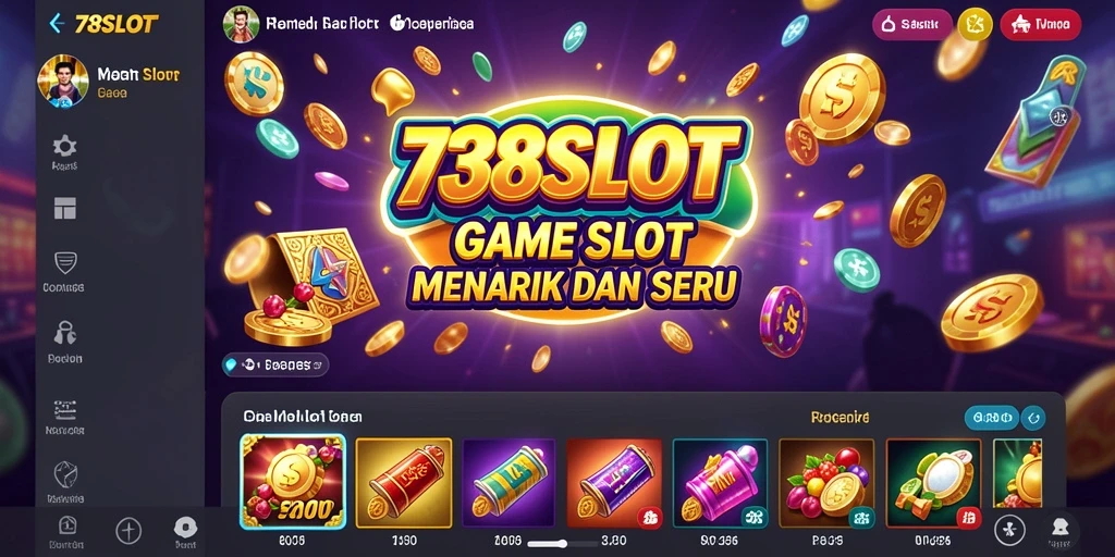 Tampilan gameplay 738SLOT yang menarik dan seru.