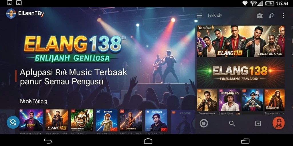 Tampilan menarik dari gameplay ELANG138 yang menghadirkan musik interaktif.