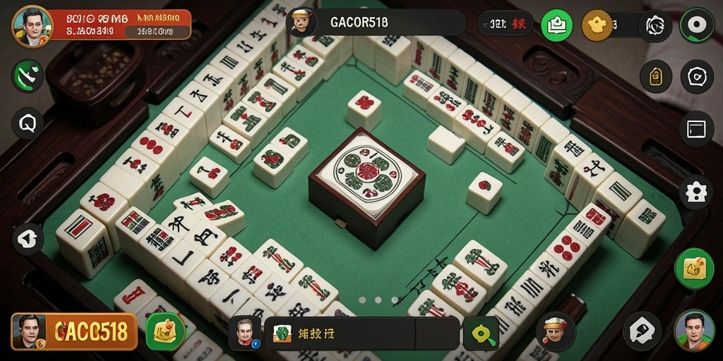 Screenshot GACOR518 menampilkan gameplay Mahjong yang menantang dan menyenangkan.