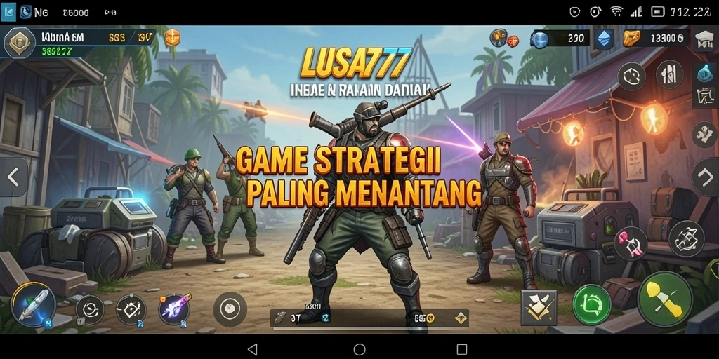 Tampilan gameplay menarik dan mendalam LUSA777.