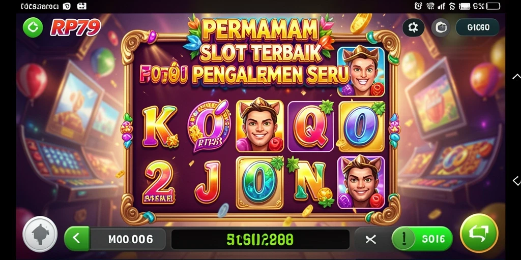 Tampilan menarik dari gameplay Slot di RP79 dengan grafis yang memukau.