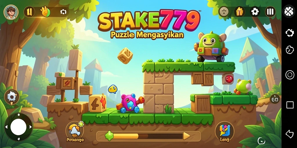 Tangkapan layar gameplay STAKE779 yang penuh tantangan puzzle.