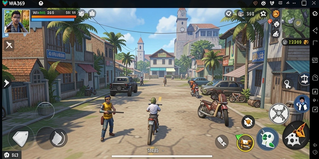 Screenshot WA369 menampilkan gameplay seru dan penuh warna dari game Casual.