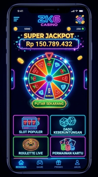 Berbagai kategori aplikasi tersedia di zk6.